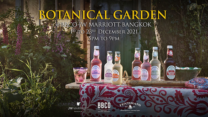 ดื่มด่ำรสชาติแห่งความสดชื่นซาบซ่าระดับตำนาน ณ Fentimans Botanical Pop-up Bar