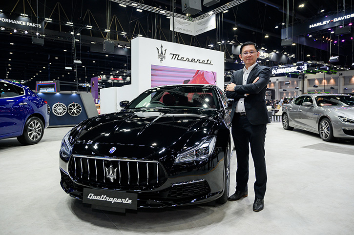 Maserati ชวนสัมผัสยนตกรรมระดับโลก ในงาน Motor Expo 2021 กับรุ่นไฮไลท์อย่าง Ghibli hybrid และ Maserati Levante พร้อมพบกับแคมเปญพิเศษ