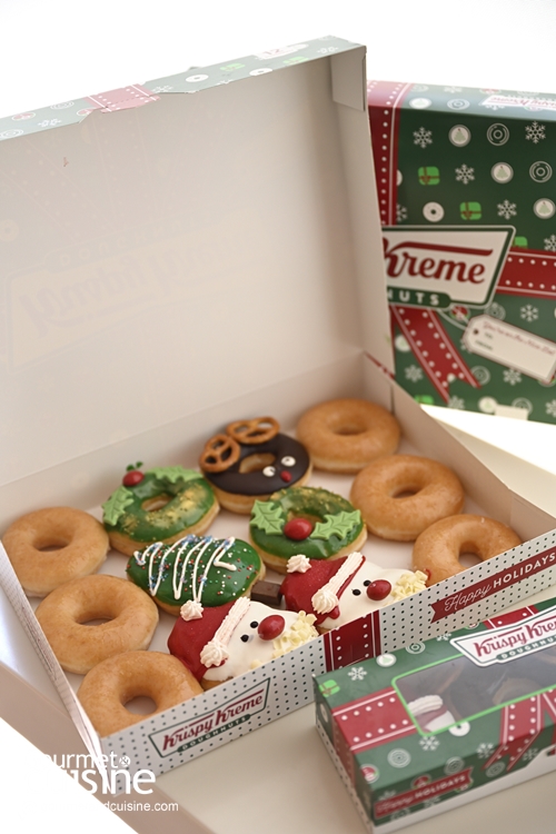 ต้อนรับเทศกาลแห่งความสุขส่งท้ายปีกับ “ฮอลิเดย์ โดนัท” จาก Krispy Kreme