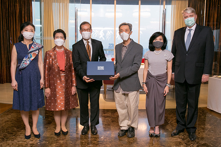 ร่วมแสดงความยินดีเอกอัครราชทูตวิสามัญผู้มีอำนาจเต็มประจำสหพันธ์สาธารณรัฐเยอรมนี ณ โรงแรมเซ็นทาราแกรนด์ฯ เซ็นทรัลเวิลด์