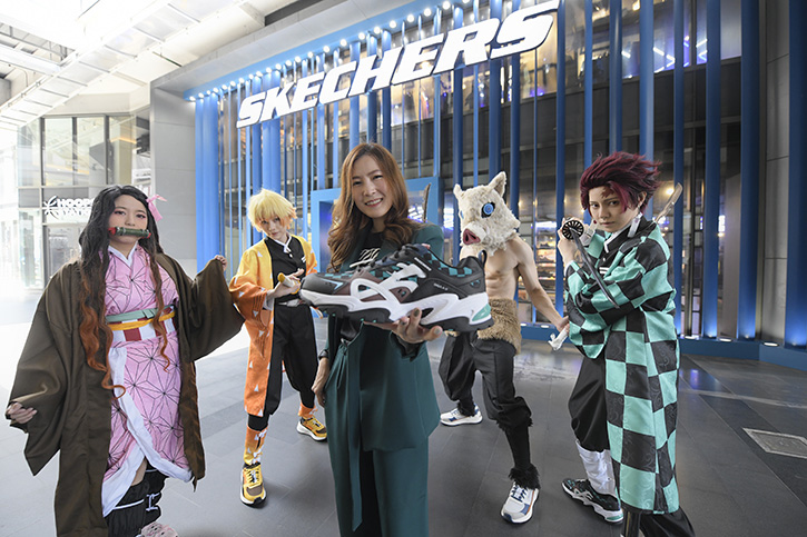 มาแล้ว!! คอลเลกชัน SKECHERS X Demon Slayer ที่สาวกดาบพิฆาตอสูรรอคอย