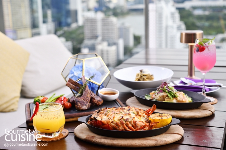 Spectrum Lounge & Bar รูฟท็อปวิวสวยของโรงแรมไฮแอท รีเจนซี่ กรุงเทพฯ สุขุมวิท