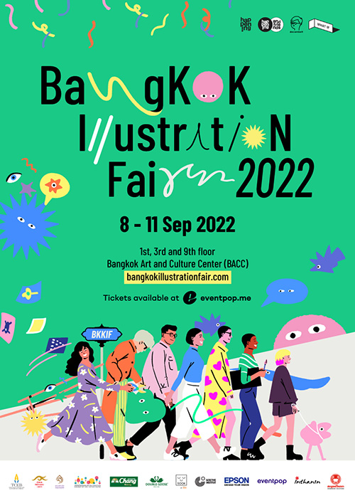 Bangkok Illustration Fair 2022 งานแห่งปีของเหล่านักวาดและคนรักศิลปะ