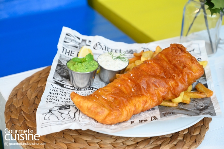 พาไปกิน “IPA-Battered Fish & Chips” เจ้าแรกของประเทศไทยที่ Garret Fish & Chips สาขาพหลโยธิน