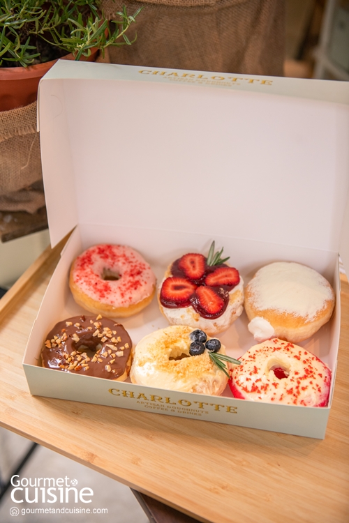 Charlotte Doughnuts คาเฟ่โดนัท จุดเช็คอินใหม่สไตล์ฝรั่งเศส สุขุมวิท 33