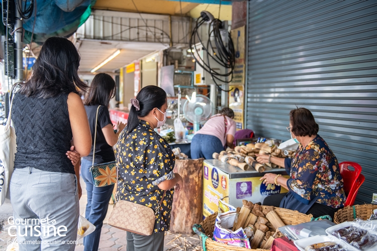 ข้าวหลามเม่ลูกจันทร์ ร้านข้าวหลามตำนานความอร่อยกว่า 100 ปี จังหวัดนครปฐม