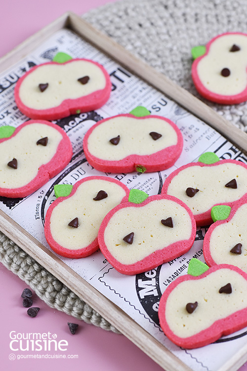 คุกกี้รูปแอปเปิล (Apple Cookies)