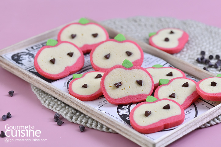 คุกกี้รูปแอปเปิล (Apple Cookies)