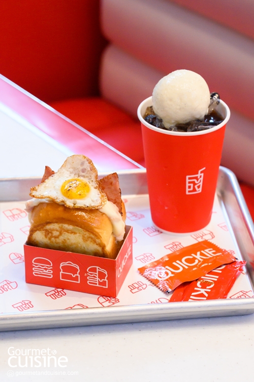 Quickie Burger ร้านเบอร์เกอร์พรีเมียม เปิด 24 ชั่วโมง ในโครงการ Velaa Langsuan