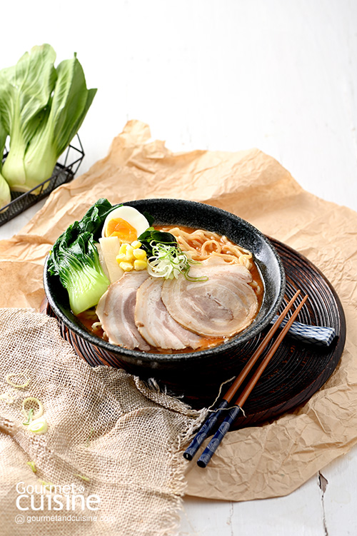 ราเมงมิโซะและโคชูจัง Miso & Gochujang Ramen