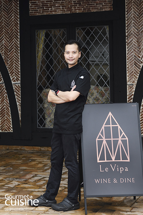 เชฟกิตติวงศ์ แสงชื่นถนอม แห่งร้าน Le Vipa ผู้สร้างสรรค์เมนูจากความหลงไหล