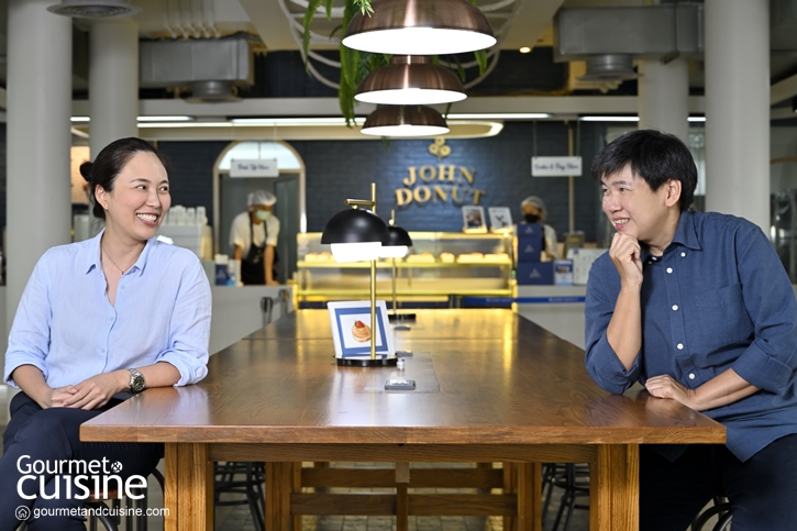 เรื่องเล่าหลังร้าน John Donut กับเชฟป้อง-ภาวิณี บุญทวี และครูบี-ผกาวรรณ การุณกรสกุล