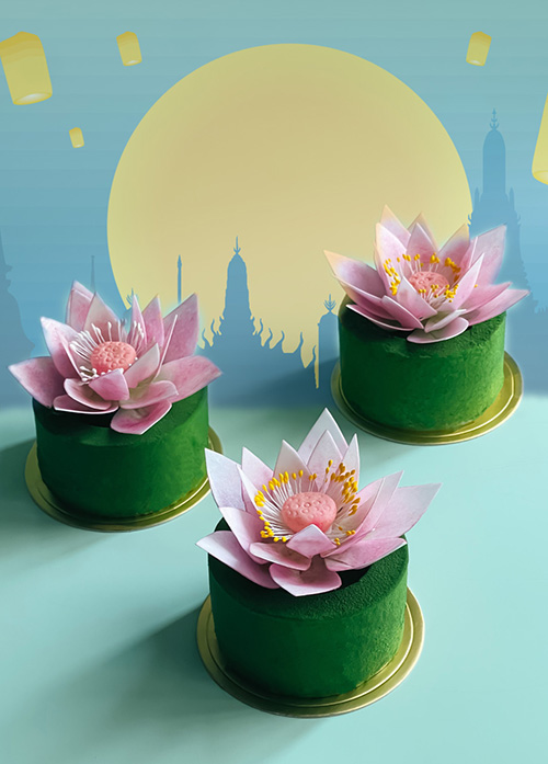 ฉลองวันลอยกระทงด้วย Krathong Mousse Cake จาก HOLMES