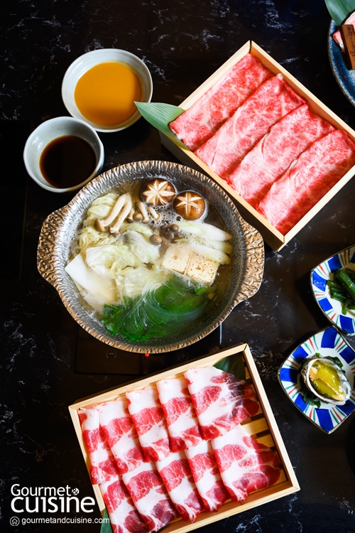 HITORI SHABU สยามพารากอน ร้านชาบูและสุกี้ยากี้พรีเมียมที่นั่งกินคนเดียวได้แบบไม่เขิน