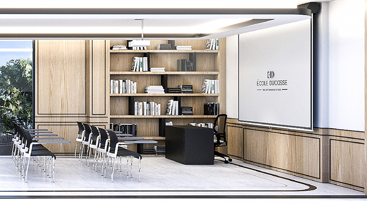 École Ducasse – Nai Lert Bangkok Studio โรงเรียนสอนศิลปะการทำอาหารจากวิสัยทัศน์ของเชฟอลัง ดูคาส