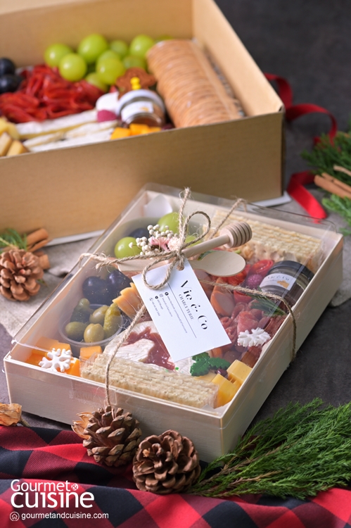 คุณลุงซานต้ามาแล้ว! Charcuterie Box ต้อนรับคริสต์มาสจาก Vie & Co Charcuterie