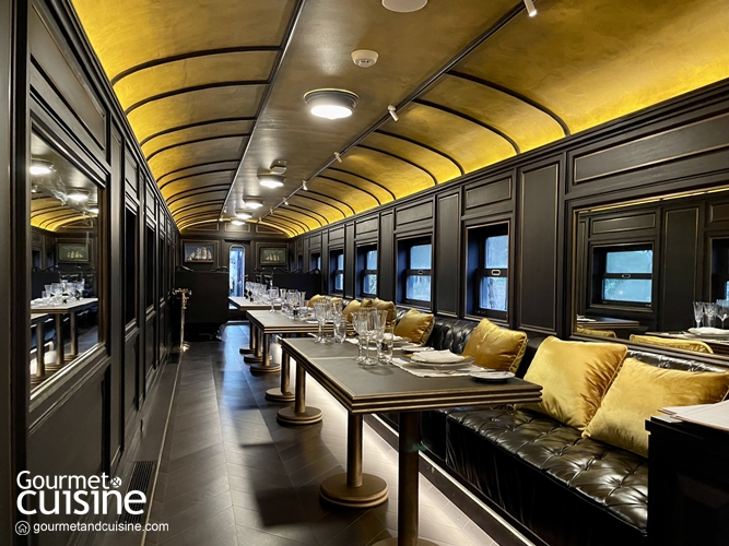 Poirot ลิ้มรสอาหารฝรั่งเศสบนขบวนรถไฟสุดหรูที่ InterContinental Khao Yai