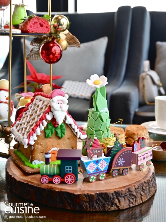 Festive Afternoon Tea ชุดน้ำชายามบ่ายรับเทศกาลคริสต์มาสที่ เดอะ เซนต์ รีจิส กรุงเทพฯ