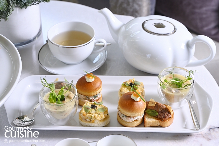 จิบ Festive Afternoon Tea ฉลองคริสต์มาสบนขบวนรถไฟ ที่ Park Hyatt Bangkok