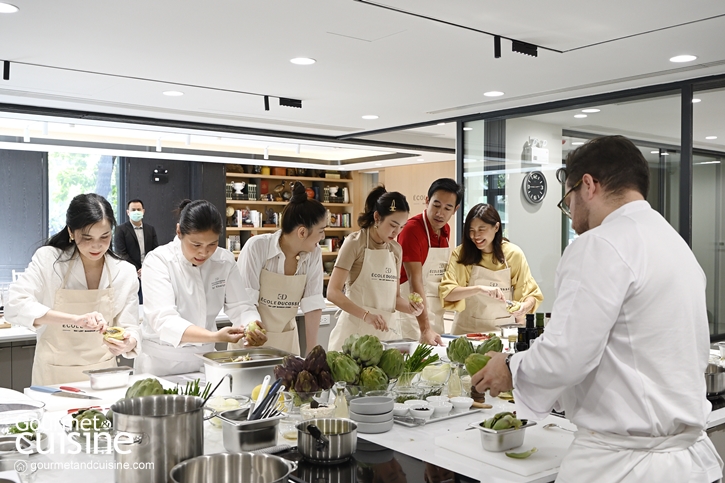 เรียนทำอาหารระดับมิชลิน 3 ดาวที่ École Ducasse – Nailert Bangkok Studio