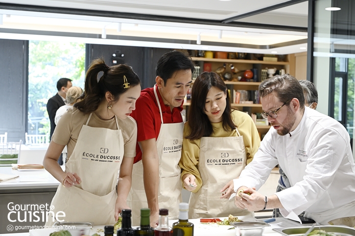 เรียนทำอาหารระดับมิชลิน 3 ดาวที่ École Ducasse – Nailert Bangkok Studio