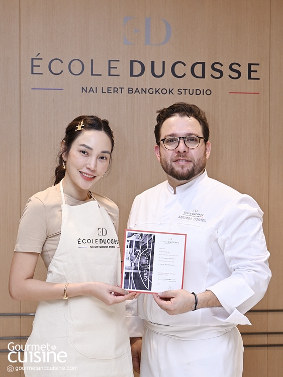 เรียนทำอาหารระดับมิชลิน 3 ดาวที่ École Ducasse – Nailert Bangkok Studio