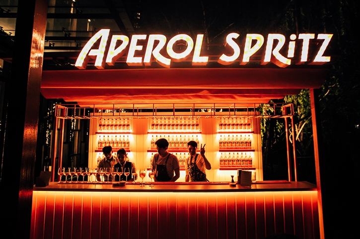 CRAFT x APEROL POP-UP BAR ป๊อบอัพบาร์แห่งความสนุกที่ Kimpton Maa-Lai Bangkok