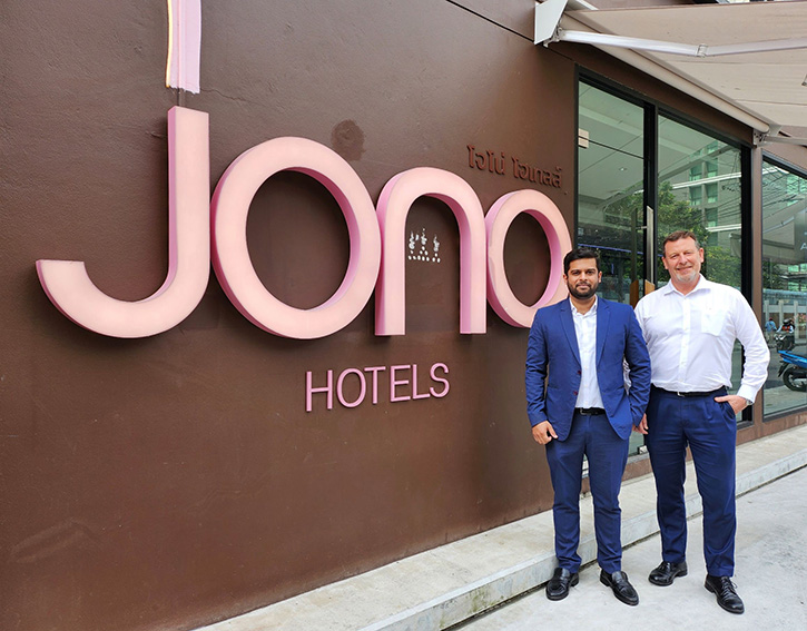 เปิดตัวแบรนด์ “Jono Hotels” ผุดโรงแรม 2 แห่งแรกในกรุงเทพฯ และภูเก็ต ตอบรับเทรนด์นักเดินทางยุคใหม่และ Digital Nomad จากทั่วโลกที่มองหาความคุ้มค่า