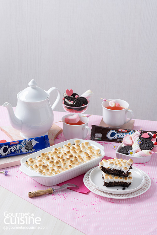 Cream-O S'more Bar สมอร์บาร์ครีมโอ ขนมสุดน่ารัก ต้อนรับวาเลนไทน์