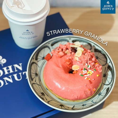 John Donut เปิดตัว 2 เมนูใหม่! พร้อมฉลองเปิดสาขาใหม่ในโรงพยาบาลเวชธานี ชูคอนเซ็ปต์ "Friendly Donut"