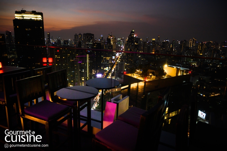 Octave Rooftop Lounge & Bar รูฟท็อปบาร์ 4 ชั้นสุดปังของโรงแรมแบงค็อก แมริออท สุขุมวิท