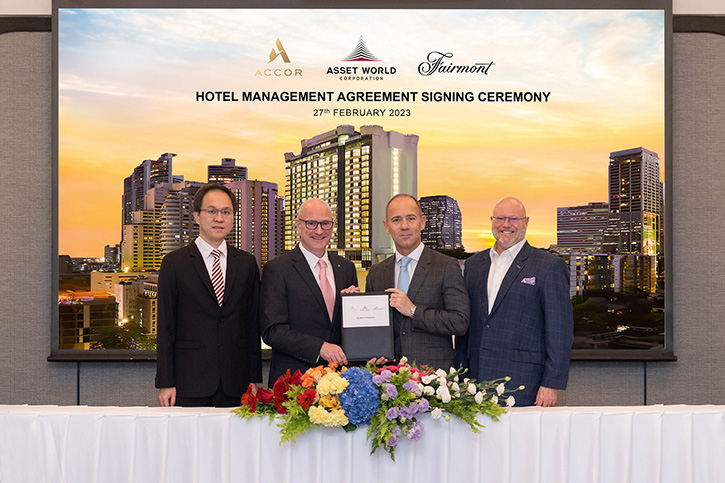 โรงแรมแฟร์มอนต์แห่งแรกในประเทศไทย Fairmont Bangkok Sukhumvit กำหนดเปิดตัวในปี 2024