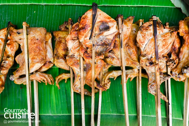 ‘ไก่ย่างกันทรารมย์’ สูตรท้องถิ่นเมืองศรีสะเกษ ริมรางสถานีรถไฟกันทรารมย์