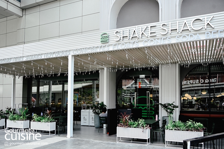 Shake Shack (เชค แช็ค) เบอร์เกอร์สัญชาติอเมริกันจากนิวยอร์กกับสาขาแรกในเมืองไทย