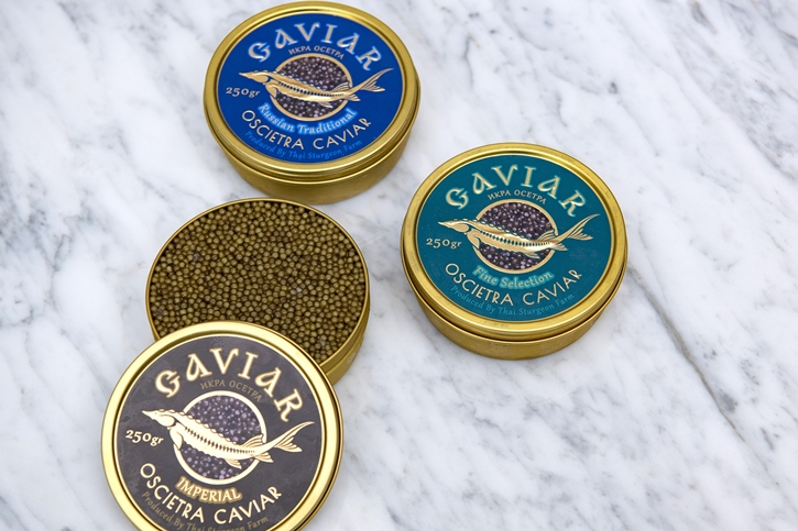 Caviar House of Bangkok ชวนลิ้มรสคาเวียร์ที่ผลิตจากฟาร์มปลาสเตอร์เจียนในประเทศไทย