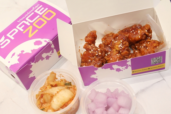 “SPACE ZOO” ร้านไก่ทอดเกาหลีสูตรลับของจักรวาล