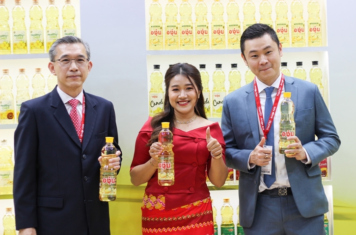 ผู้บริหาร TVO นำทีมเปิดตัว Brand Ambassador น้ำมันองุ่นในพม่า ที่งาน THAIFEX - ANUGA ASIA 2023