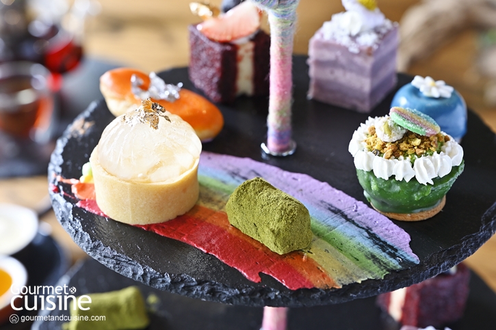 ฉลองเดือนแห่งสายรุ้งด้วย  Spectrum of Colours Afternoon Tea