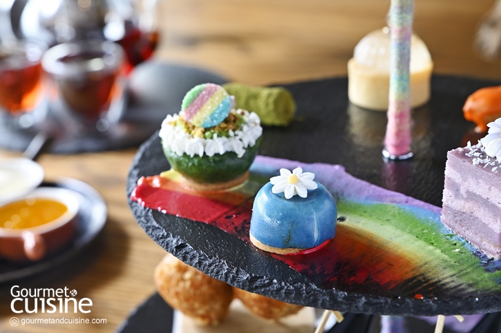 ฉลองเดือนแห่งสายรุ้งด้วย  Spectrum of Colours Afternoon Tea