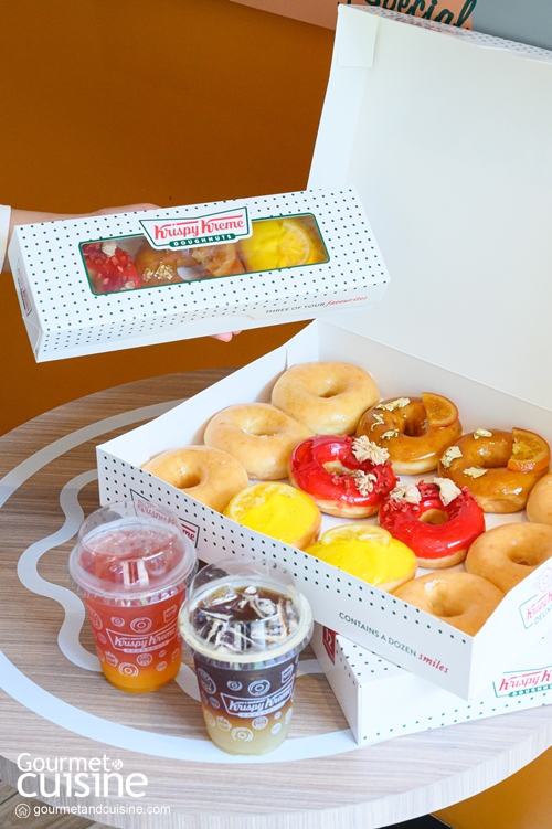 เอ็นจอยกับโดนัทรสชาสไตล์อังกฤษ Krispy Kreme X Twinings