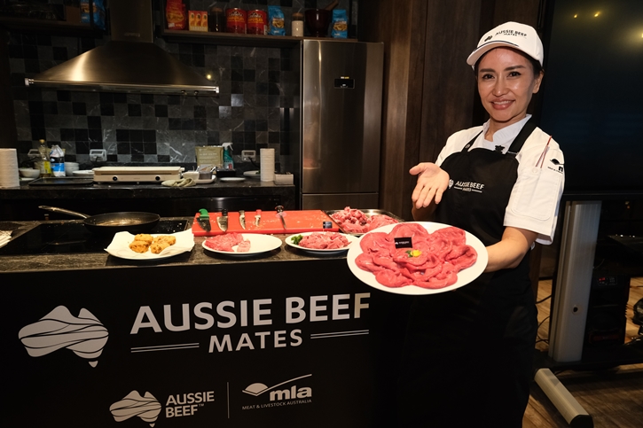 MLA จับมือ Investment NSW เปิดตัวแคมเปญ Aussie Beef Mates ในไทย โดยมีเชฟณัฐ - ณัฐศศิ หนูอินทร์ Lady Butcher ในฐานะ Aussie Beef Mates คนแรกของไทย