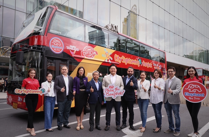 “City Sightseeing” รถบัสชมเมืองถึงเมืองไทยแล้ว! จับมือ “Elephant Bus Tours” ปลุกกระแสนั่งรถบัสเปิดประทุนชมเมือง