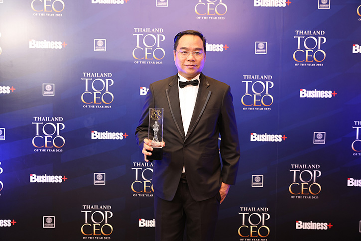 ดร.สัณหวุฒิ ธรรมชวนวิริยะ ซีอีโอ MGC-ASIA รับรางวัลเกียรติยศ ‘THAILAND TOP CEO OF THE YEAR 2023’