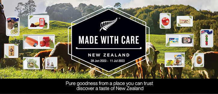 ท็อปส์ จัดงาน “Made with Care New Zealand” คัดสรรวัตถุดิบชั้นเลิศและสินค้าคุณภาพจากนิวซีแลนด์ มาให้ลิ้มลอง