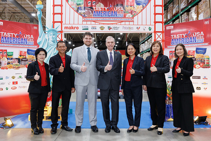 แม็คโคร จับมือสถานฑูตอเมริกา จัดงาน “Tasty USA American Meal American Style” ตอกย้ำผู้นำอาหารสด และแหล่งรวมวัตถุดิบคุณภาพนานาชาติ