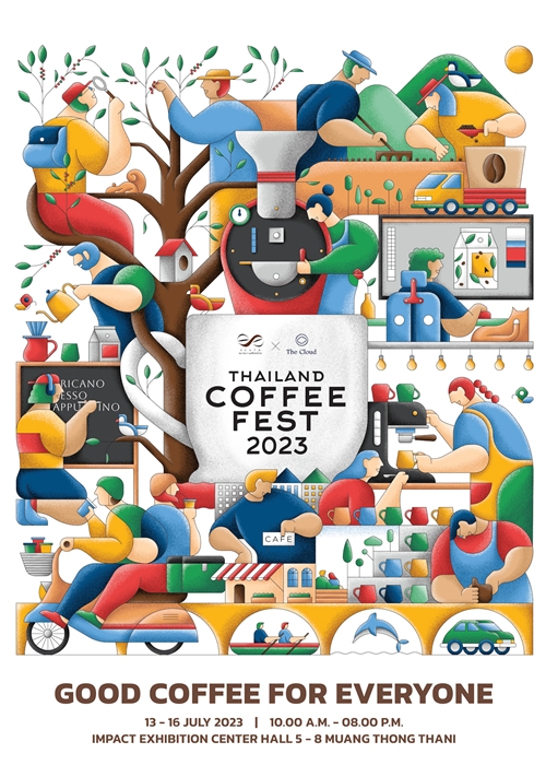 คอกาแฟเตรียมตัวให้พร้อม! Thailand Coffee Fest 2023 อิมแพ็ค เมืองทองธานี 13-16 ก.ค.