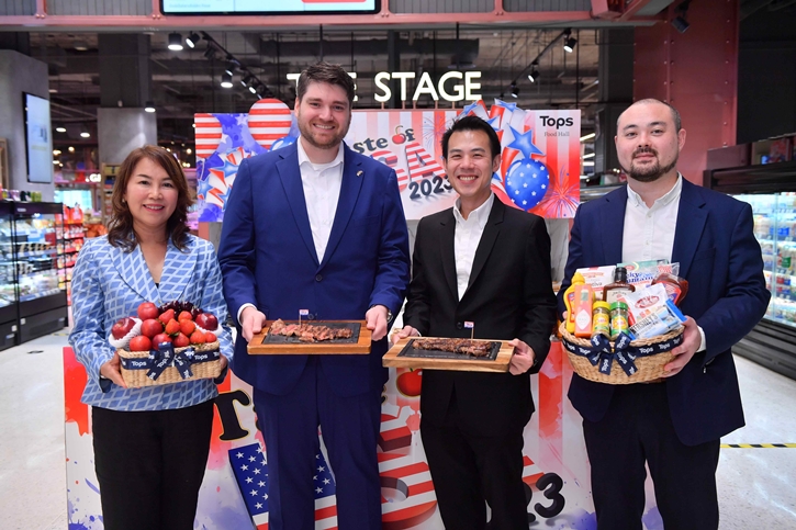 ท็อปส์ ร่วมฉลองวันชาติสหรัฐฯ จัดงาน “Taste of USA 2023 : Celebrating the Independence Day” เทศกาลอาหารชั้นเลิศ