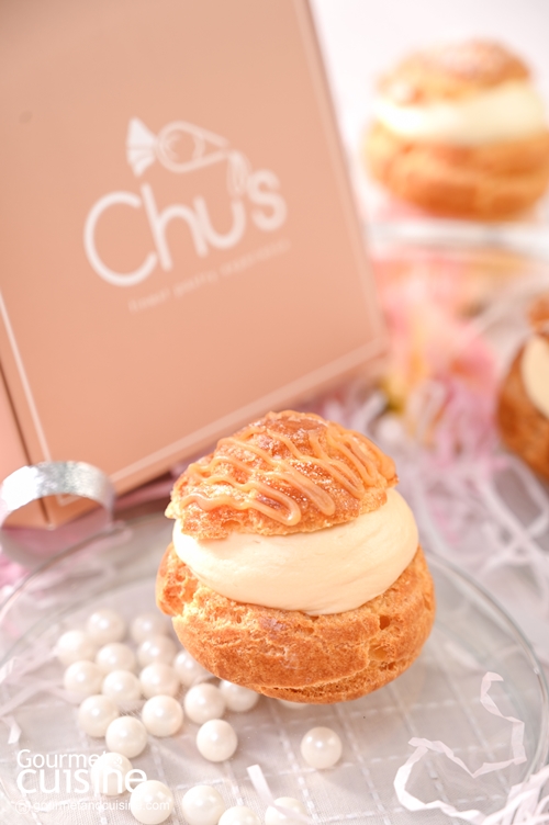 Chu's pastry ร้านชูครีมโฮมเมดไส้ล้น ใส่ใจทุกกล่องก่อนส่งถึงมือคนพิเศษ