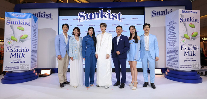 “พีพี กฤษฏ์” ขึ้นแท่นพรีเซนเตอร์นมพิสทาชิโอแบรนด์ ซันคิสท์ แบรนด์ระดับโลก พร้อมร่วม ครีเอทเมนูสุดพิเศษด้วยนมพิสทาชิโอ