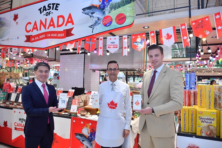 กูร์เมต์ มาร์เก็ต ร่วมกับ สถานทูตแคนาดา จัดงาน “Taste Of Canada 2023”  ชวนช้อปหลากหลายความอร่อย ส่งตรงจากประเทศแคนาดา